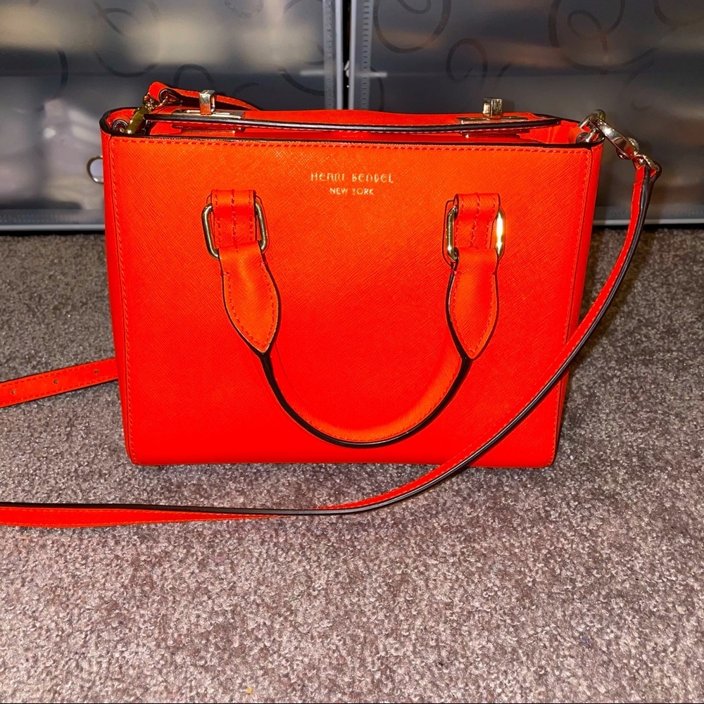 Henri Bendel West 57th Turnlock Satchel